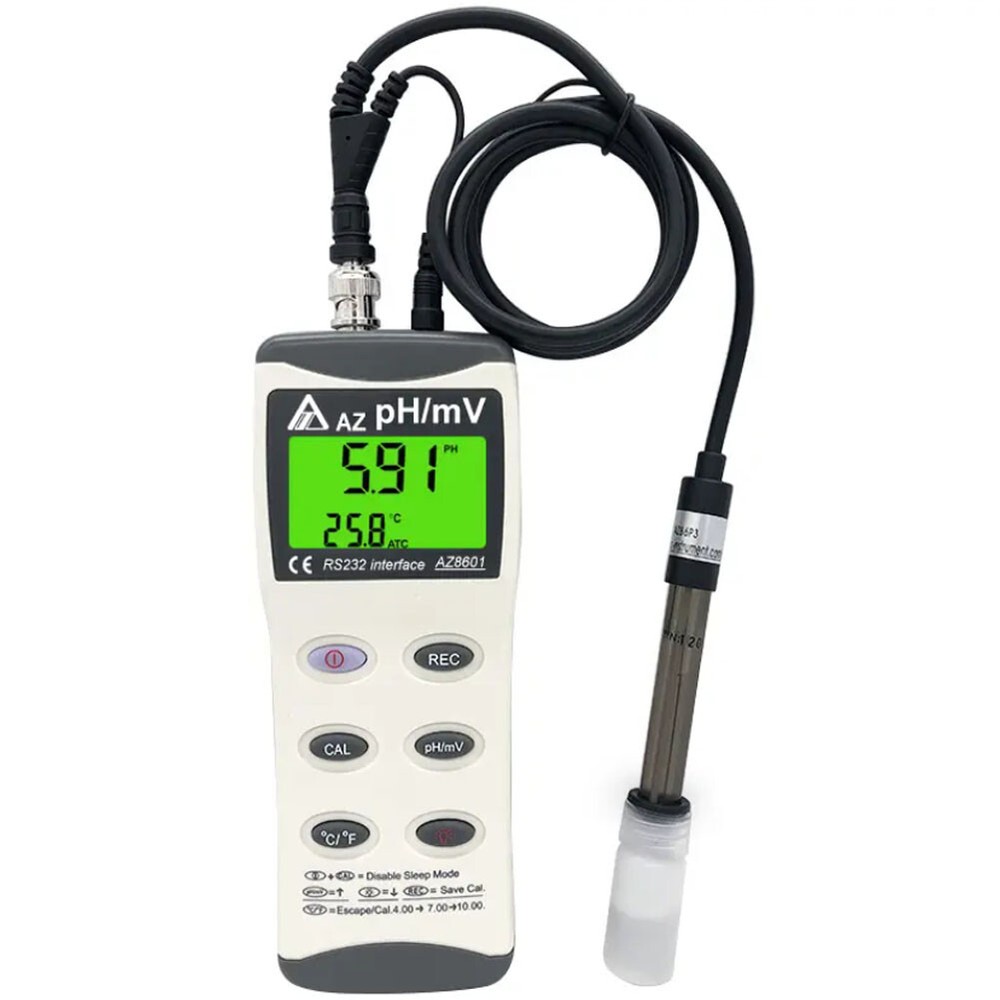 AZ8601 Handheld PH Meter PH & ORP Mv Temperature Meter Oxidation Reduction Meter