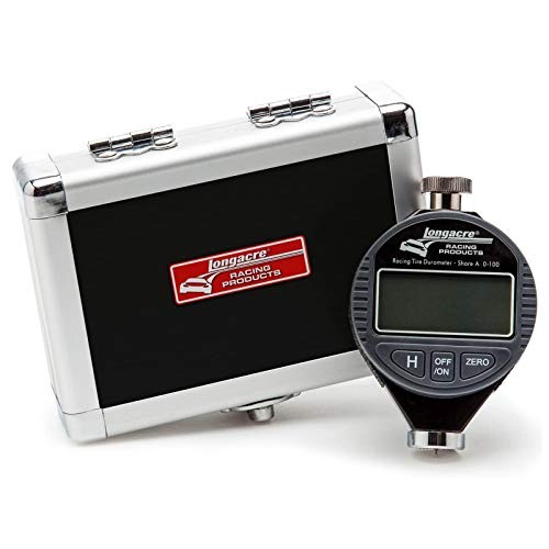 Longacre Racing 50547 Digital Durometer w/Silver Case