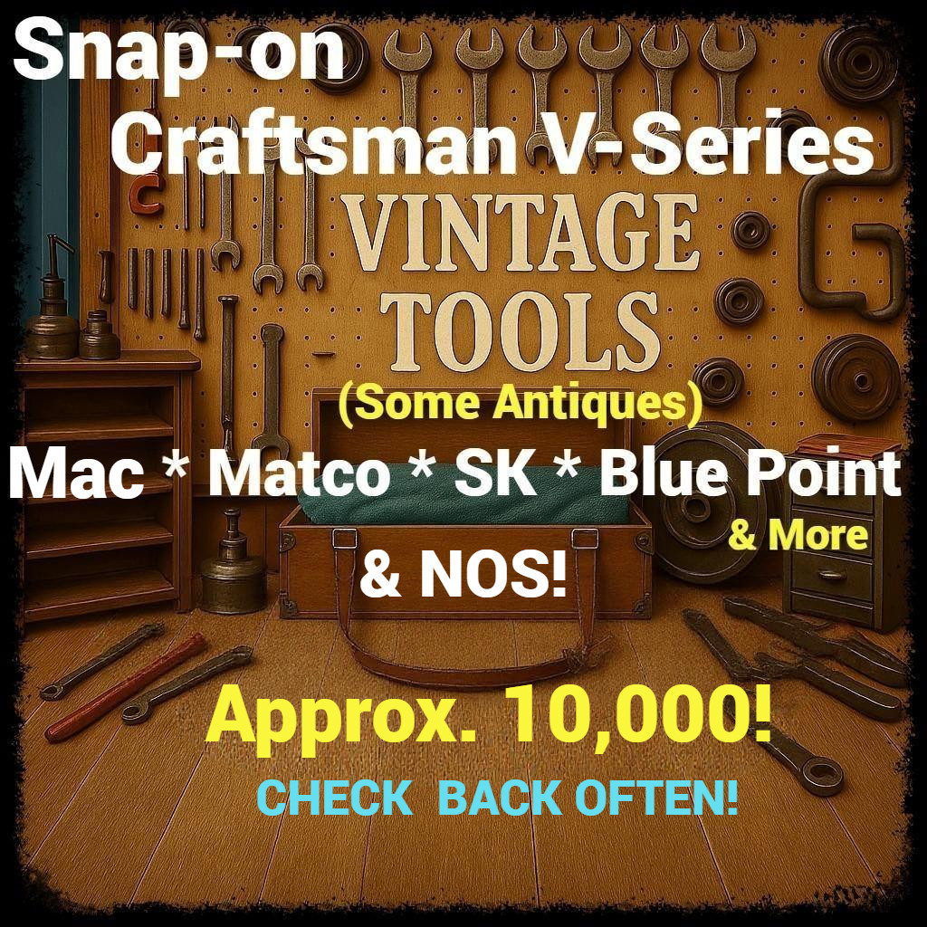 Vintage Craftsman Combination Wrenches -VV- Series Lot of 3 Box and Open End USA