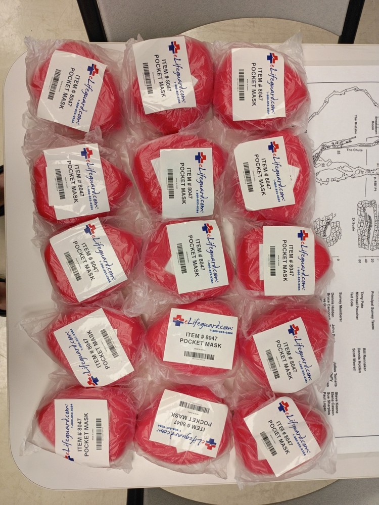 15 CPR Pocket Masks