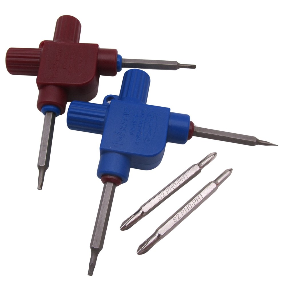 2Set Flat/Phillips/Hexagon Head Multifunctional  Screwdriver FOR Sewing Machines