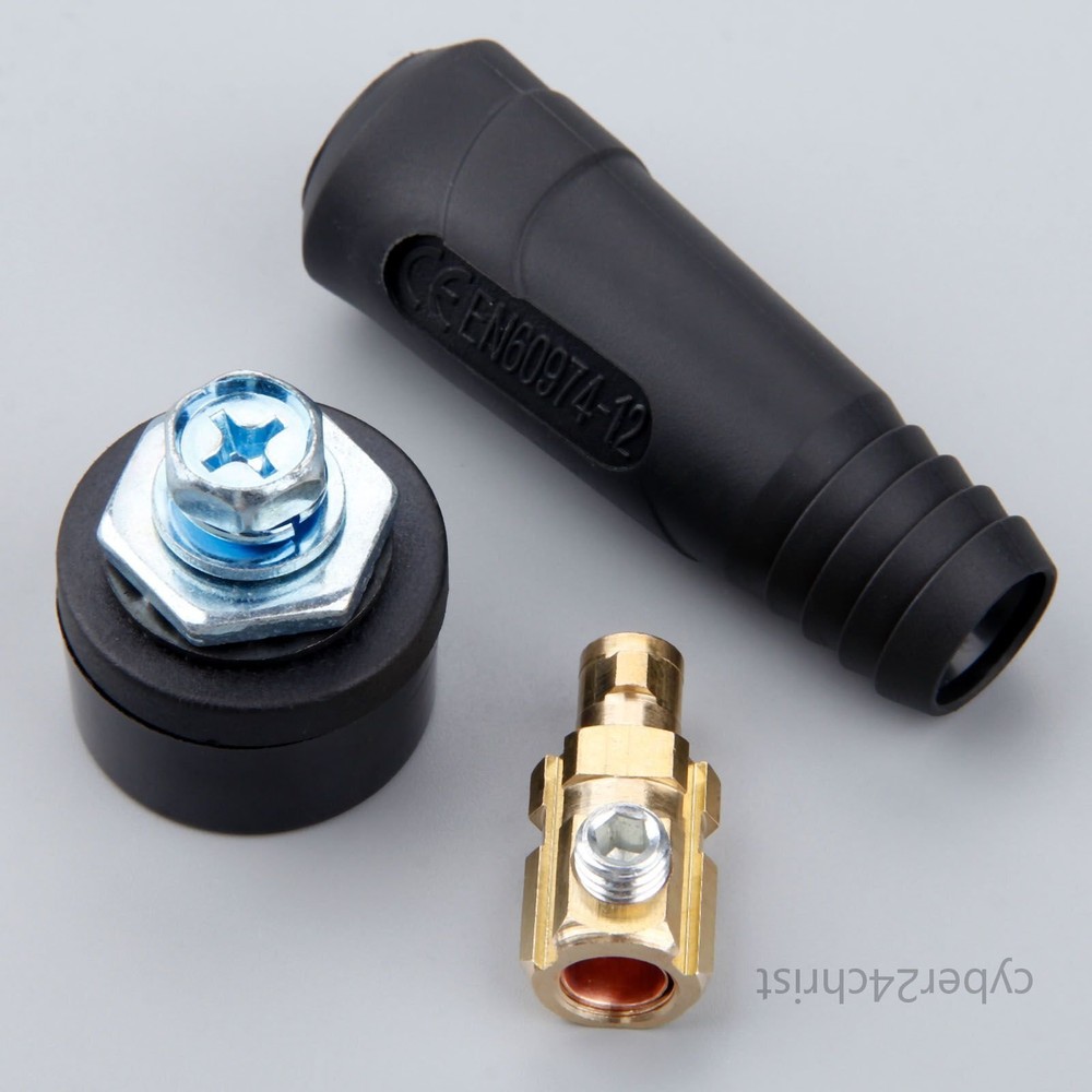 Replacement 200A TIG Quick Cable Panel Connector Socket for DKJ10-25 DKZ10-25