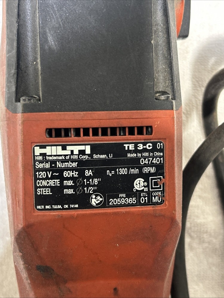 Hilti TE 3-C Hammer Drill