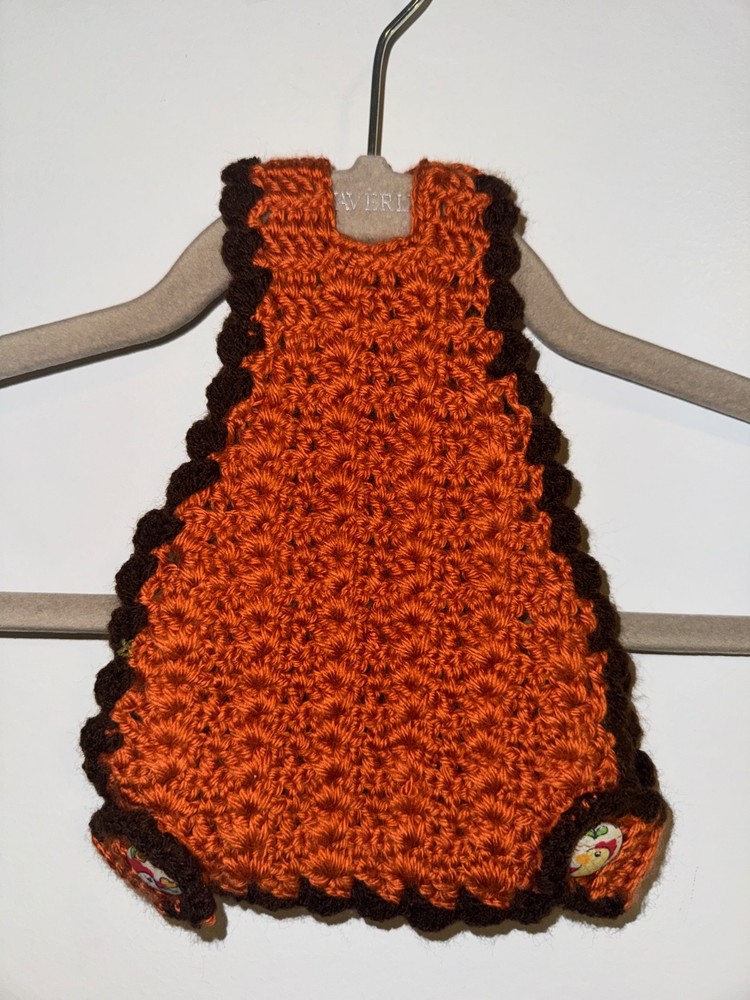 Handmade Crocheted Chicken Sweater