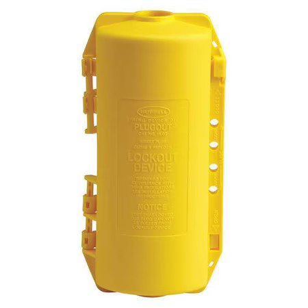 Brady 65968 Plug Lockout, Yellow