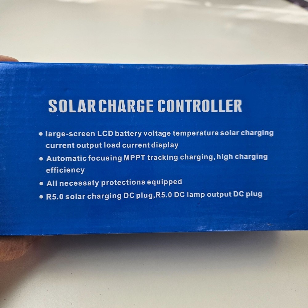 Solar Charge Controller 30A 12V/24V MPPT LCD Display Automatic Tracking New