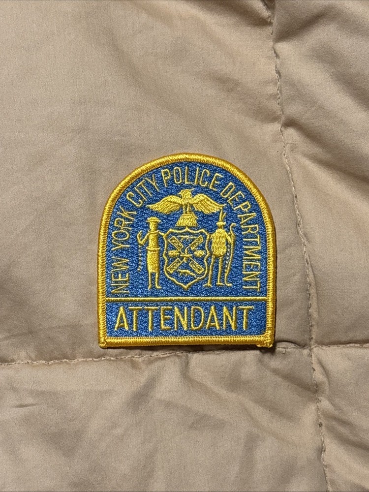 NYPD Attendant Patch