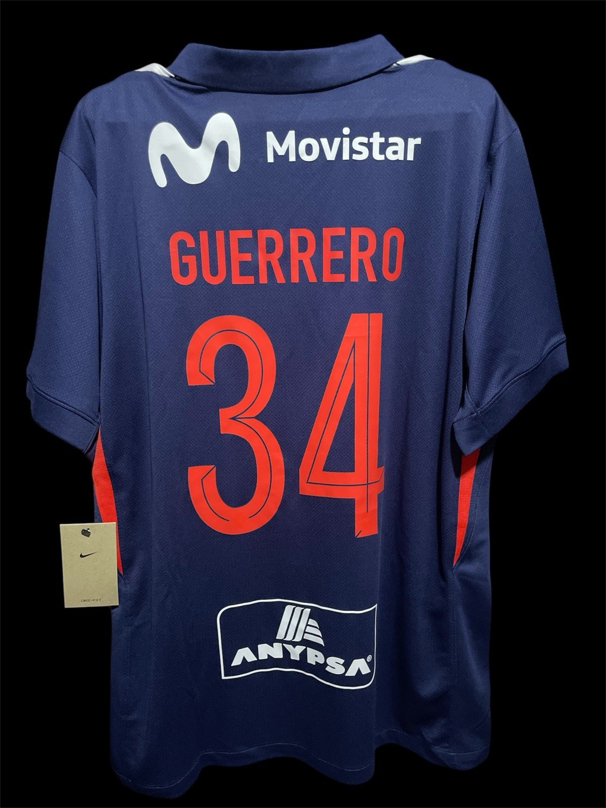 Jersey Camiseta Alianza Lima 125 AÑOS Nike Peru - L # 34 GUERRERO