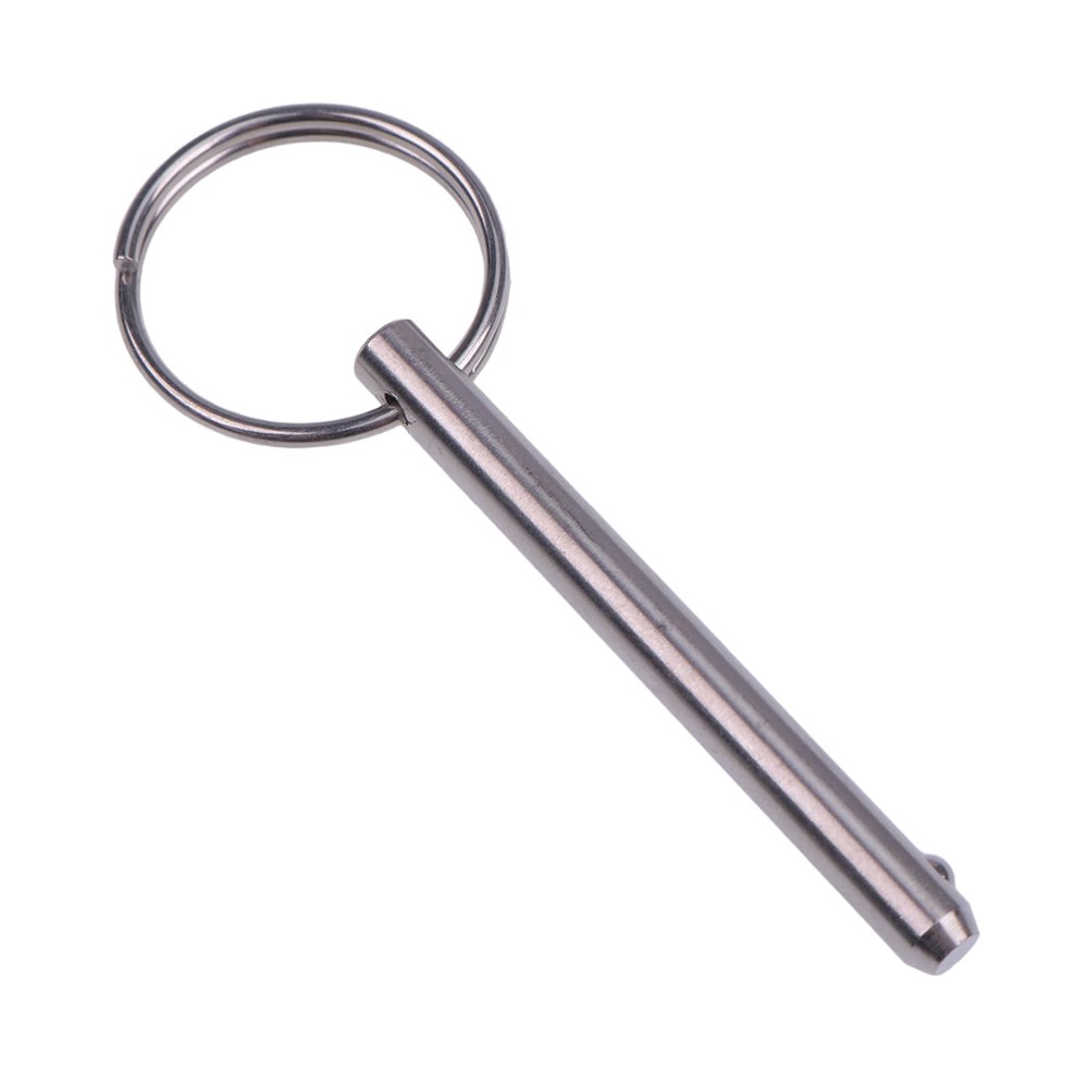 ZTUOAUMA 4X 1/4'' Diameter Simple Insert Quick Release Overall 2'', Silver