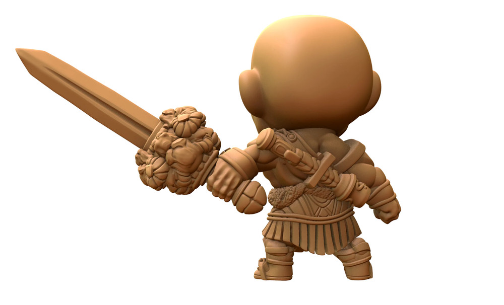 Capsule Chibi - Bardbarian (Sword)