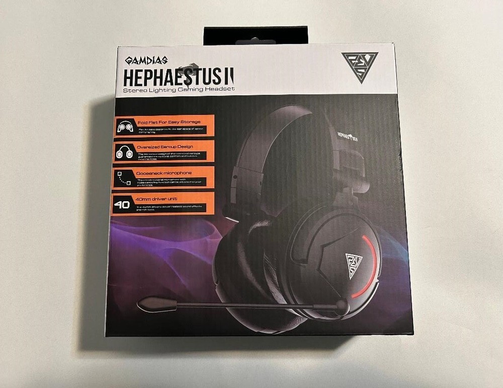 Gamdias Hephaestus 2 Gaming Headset - Open Box - Unused