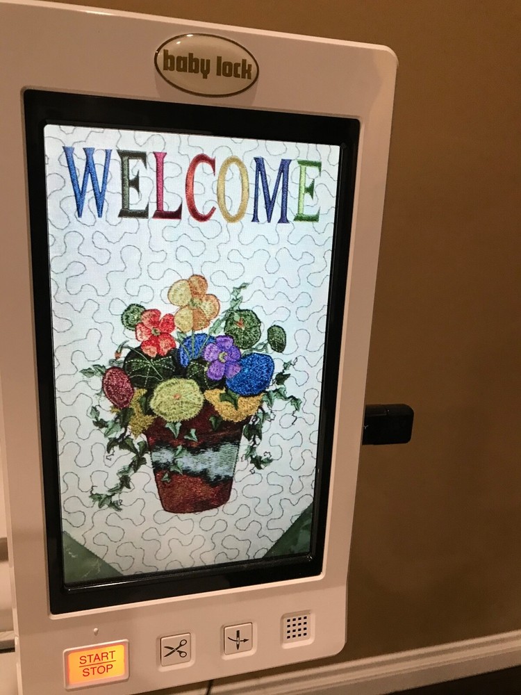 Bablock Embroidery machine