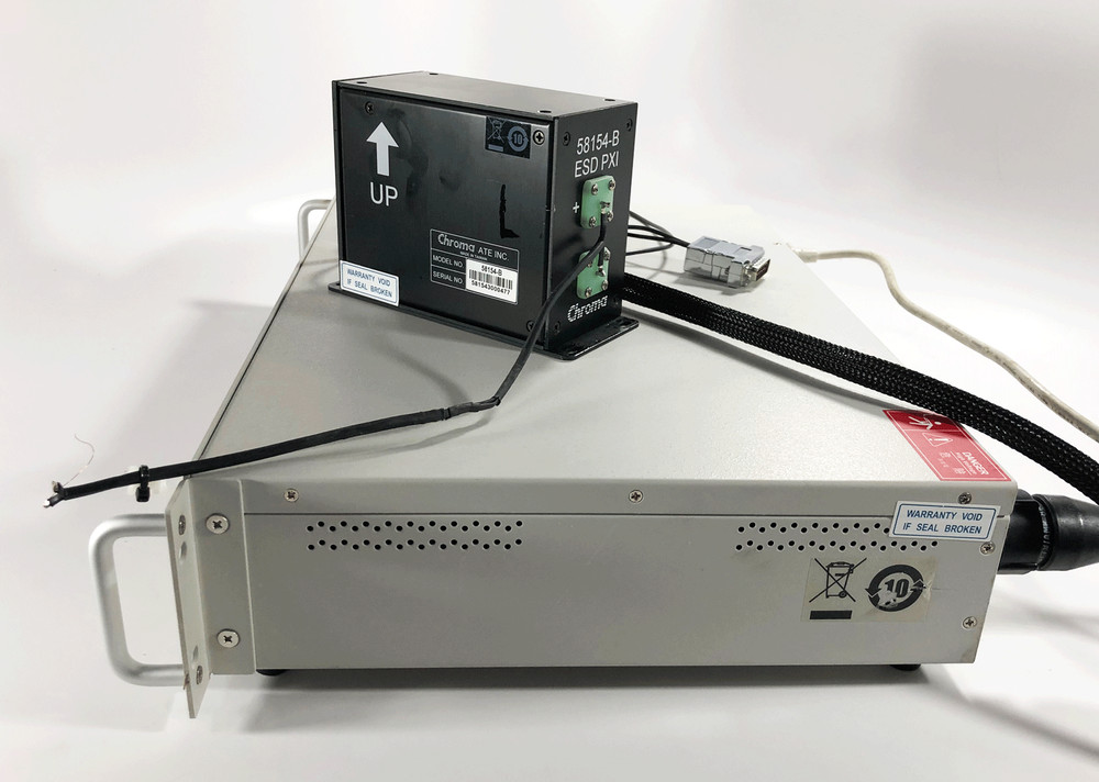 Chroma 58154-B ESD Electrostatic Test Module Controller 4kV/400V + PXI Interface