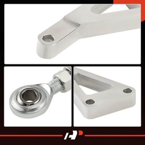 Alternator Adjustable Bracket Kit Compatible with Chevy SBC 350 Small Block