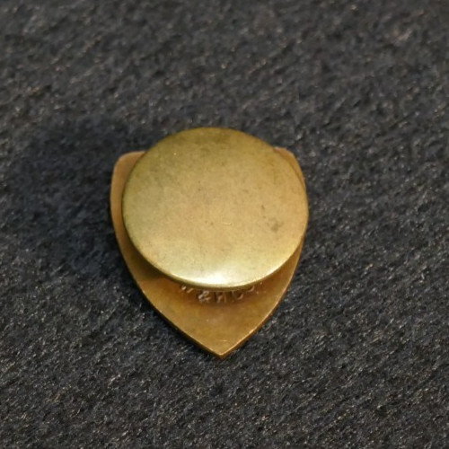 WWII US Home Front Selective Service Worker Lapel Button Back Emblem Device