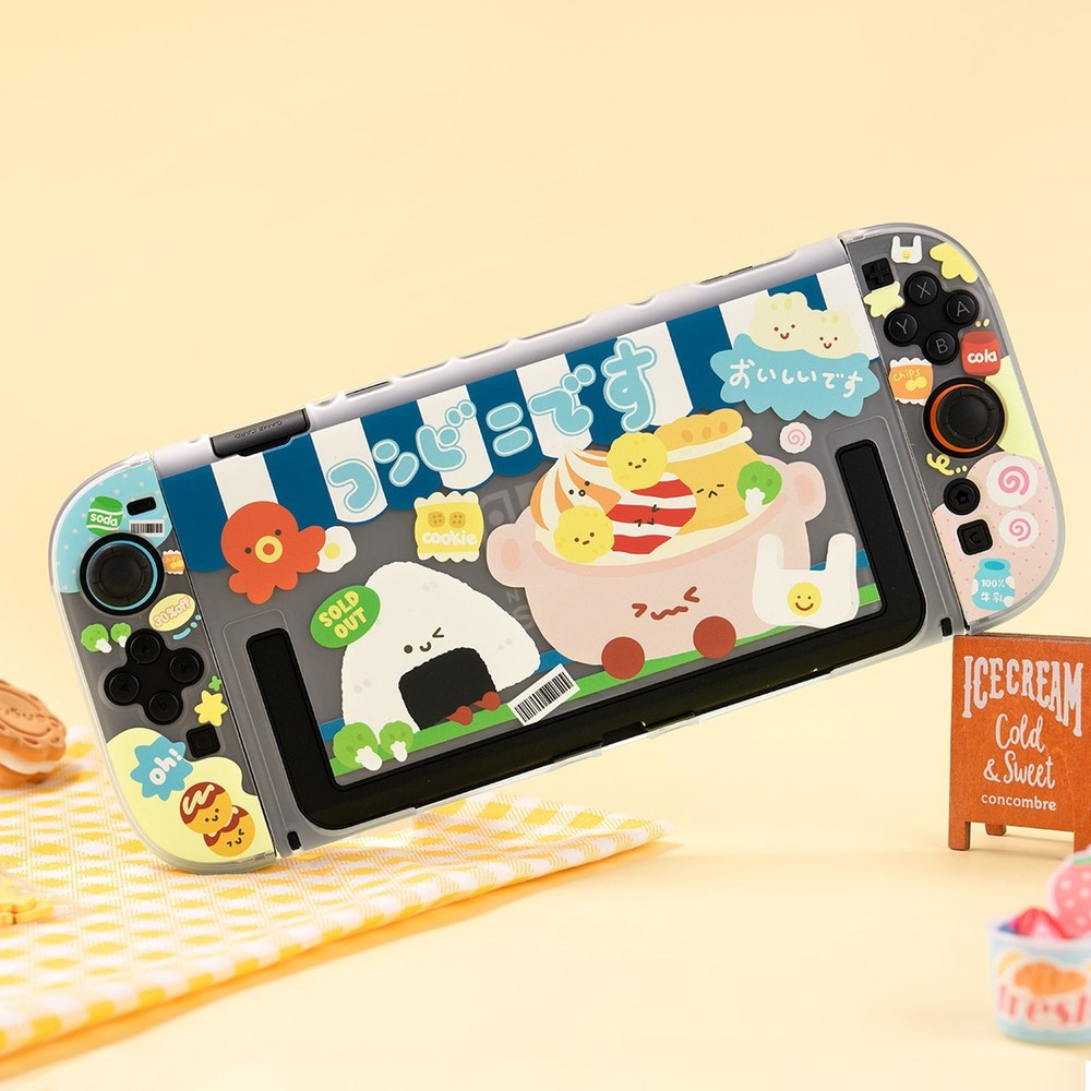 Convenience Store Protective Case for Nintendo Switch 2 Console and JoyCon Cover