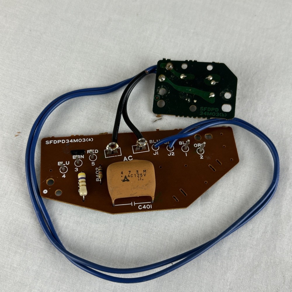 Technics SL-D202 2 Connected Boards SFDPD34MO3 Untested