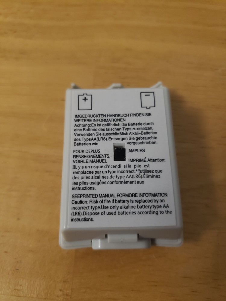 5x White Battery Replacement for Xbox 360 Controller Case, Shell, Pack, Cover US