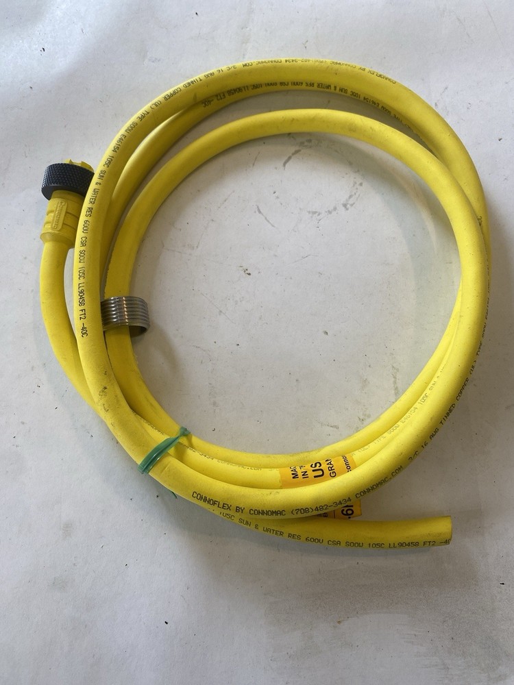 Connomac Corp Cable (3016-6FC) Minni-Mac Connector w/Conno-Flex Cable