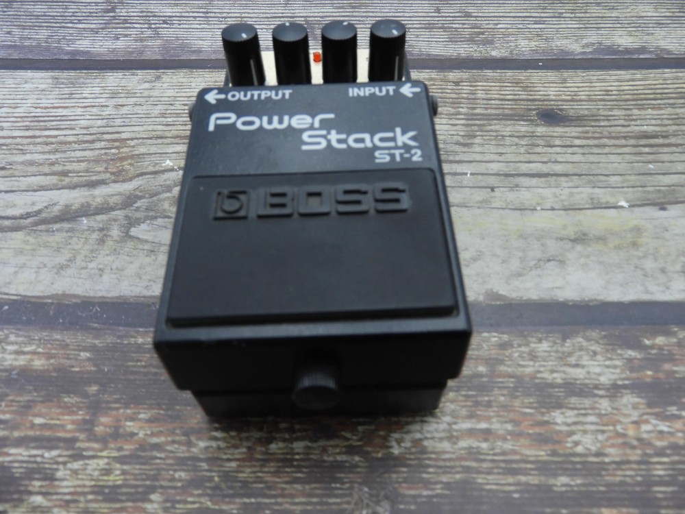 Boss ST-2 Power Stack Distortion Guitar Effect Pedal w/box from japan