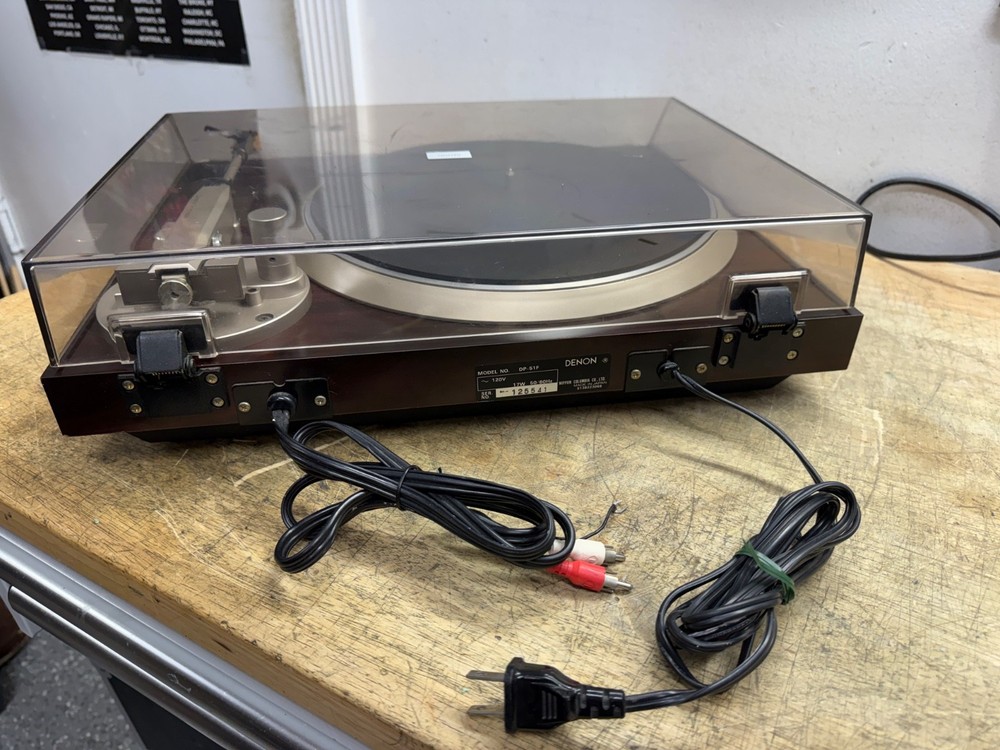 DENON DP-F51 Direct Drive Fully Automatic Turntable