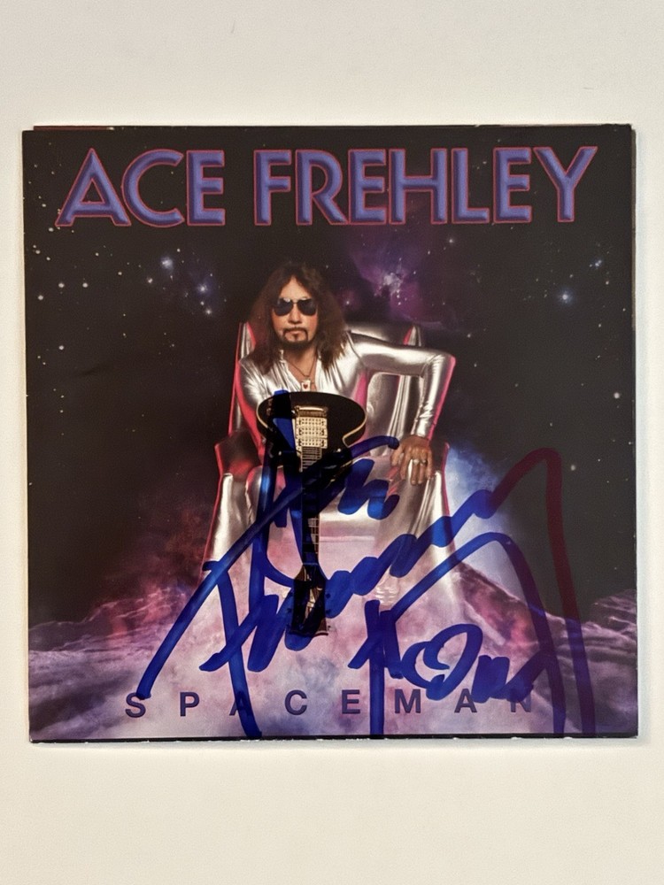 Ace Frehley Spaceman CD Signed Autographed JSA COA