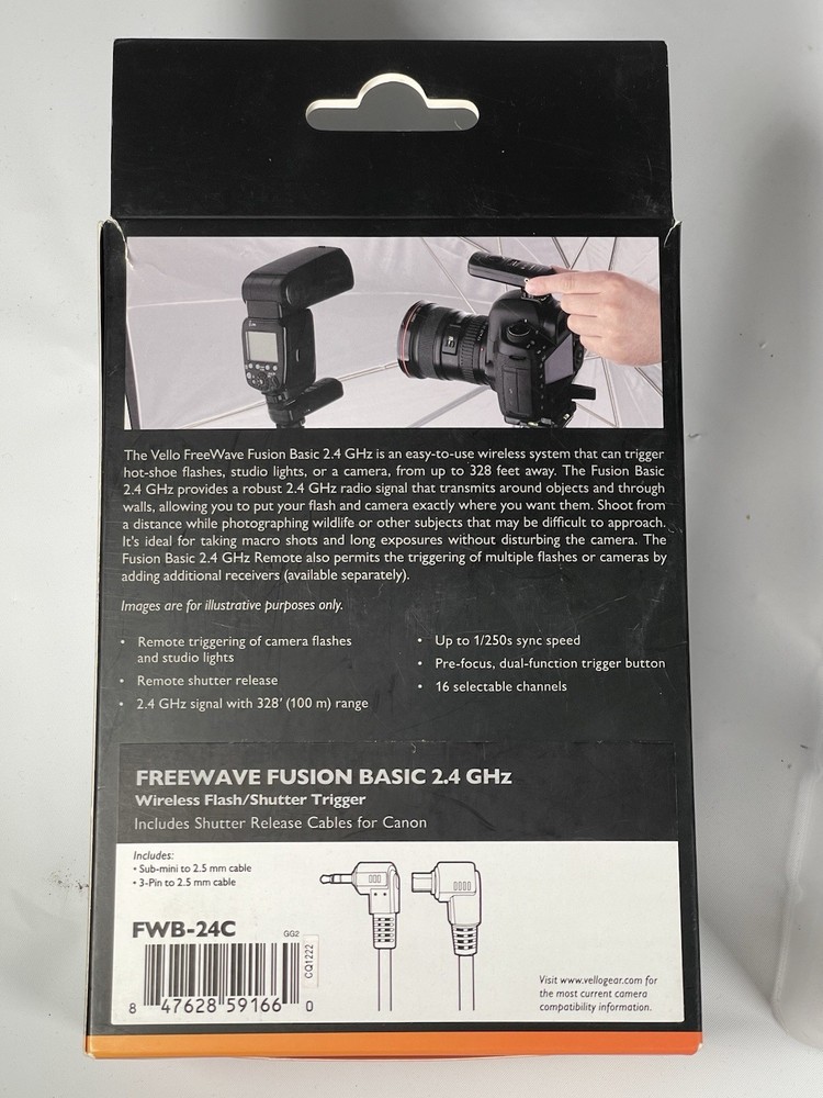 Vello Freewave Fusion Basic 2.4 GHz Tranmitter & Receiver