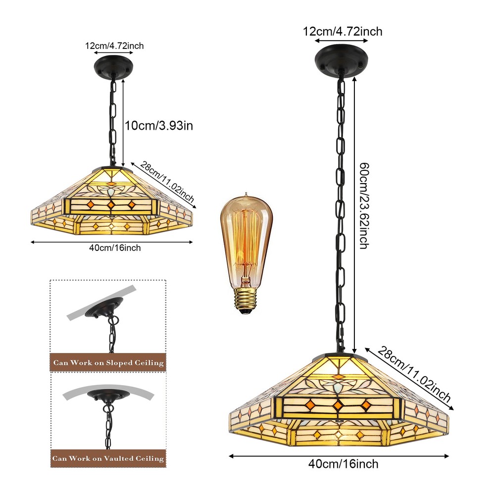 Elegant 2-Light Adjustable Pendant Light - Iron & Glass, Ceiling Mount