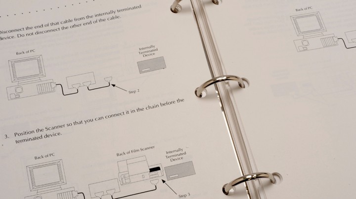 KODAK RFS 3570 SCANNER MANUAL & REFERENCE ITEMS