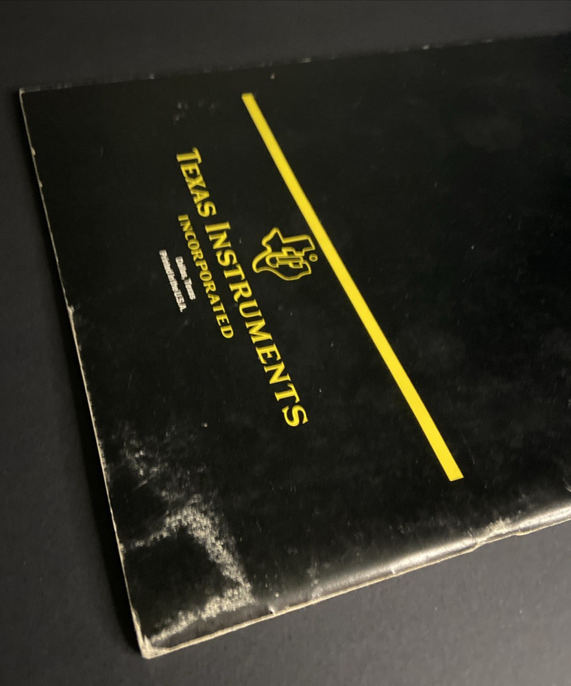 Texas Instruments Computer Awareness Program for Adults Ti99/4a