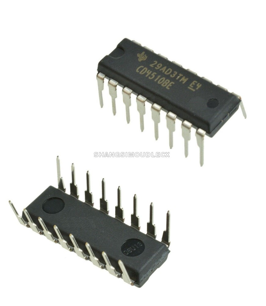10pcs CD4510 CD4510BE CMOS PRESETTABLE UP/DOWN COUNTERS DIP16