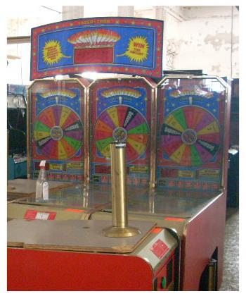 Spin & Win Acade Machine with Header (AS IS)