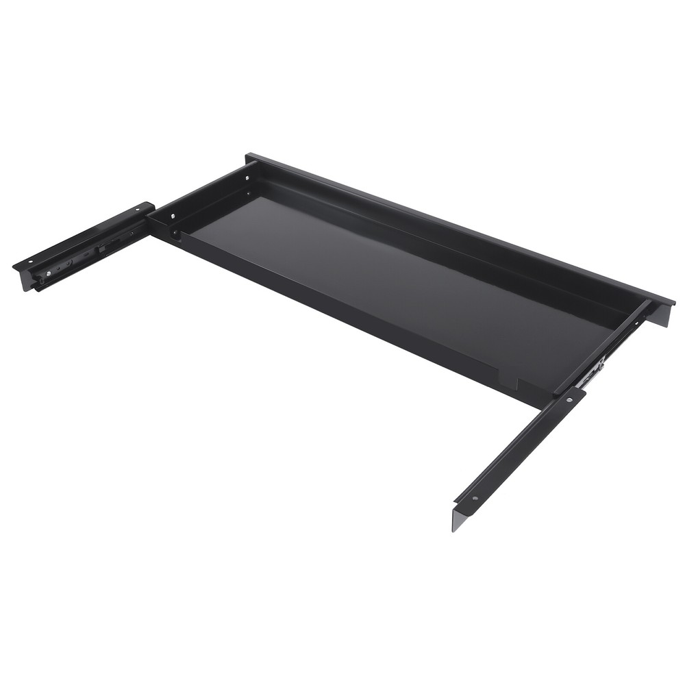 Sliding Pull-Out Under Desk Drawer – Space-Saving Keyboard Organizer