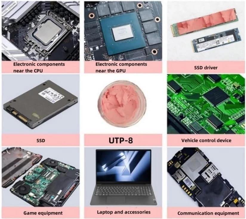 UTP-8 Thermal Putty for VGA GPU IC Processor/-