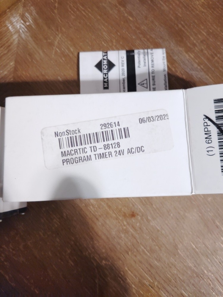 Macromatic 240VAC 10A TD-88161 Time Delay Relay