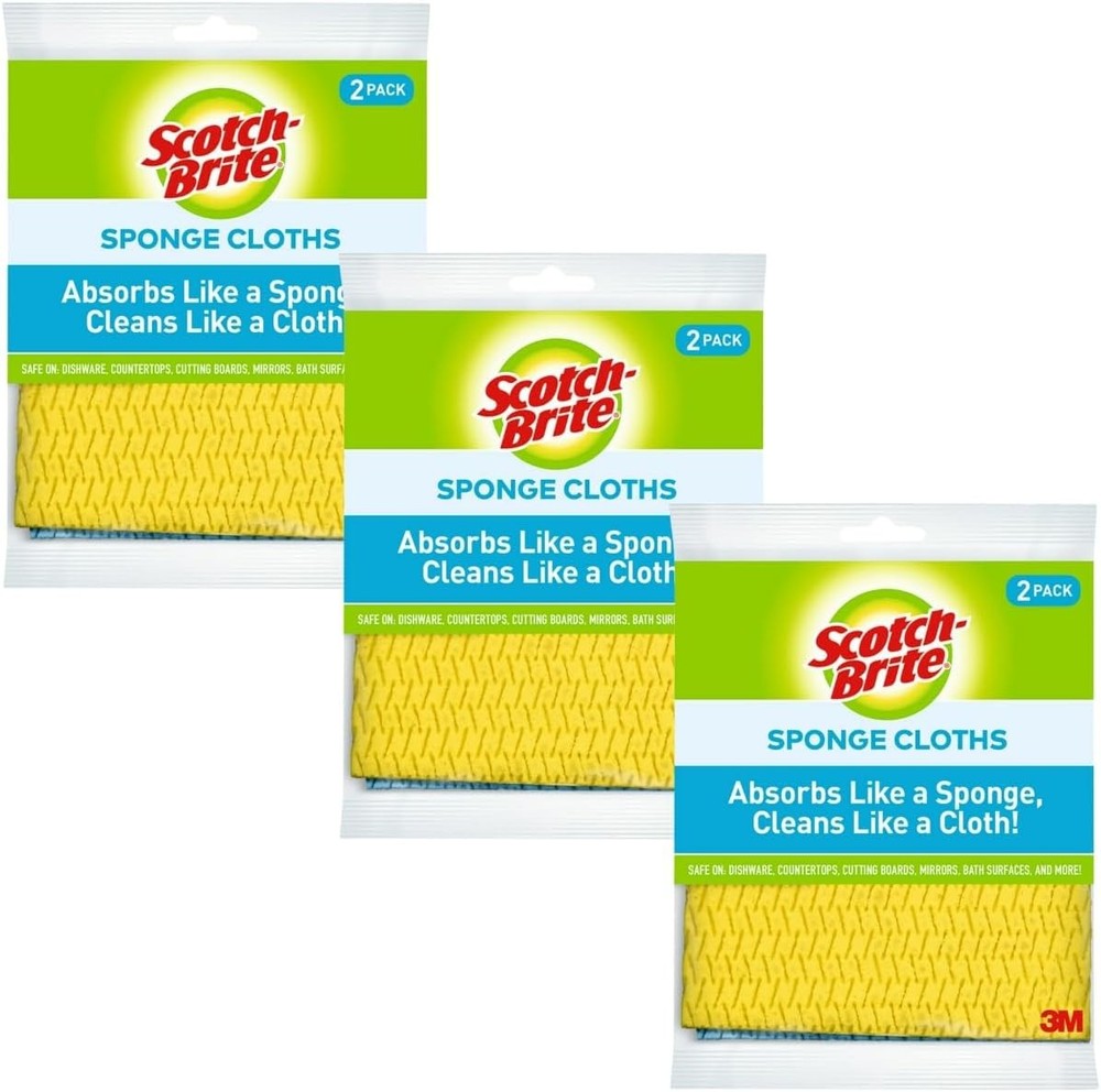 Spon Cloth –, Reble and Washable, Highly Absorbent,
