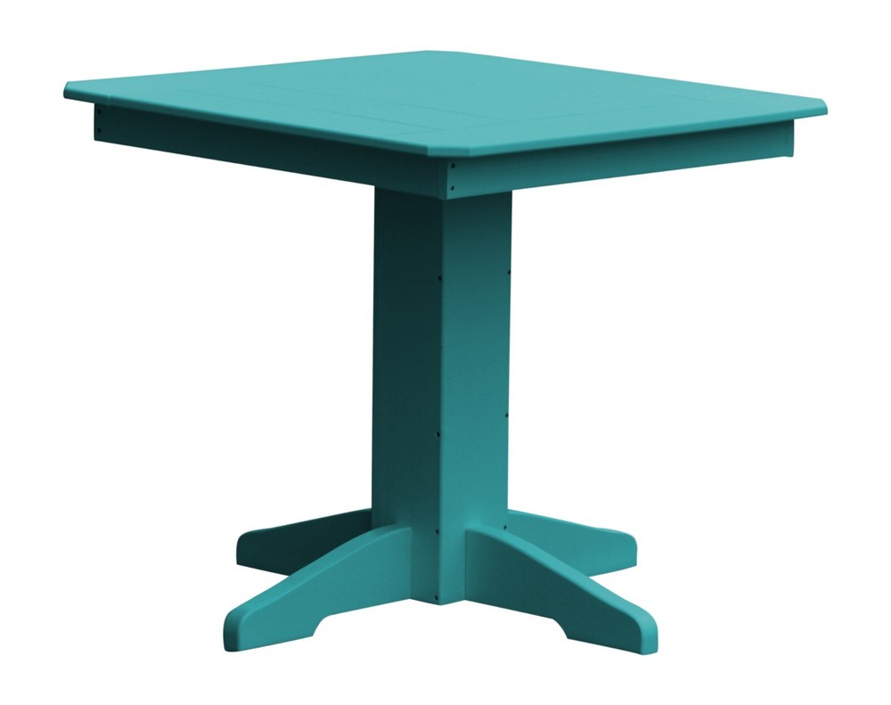 Square Dining Table - Multiple Colors - Amish Made in USA