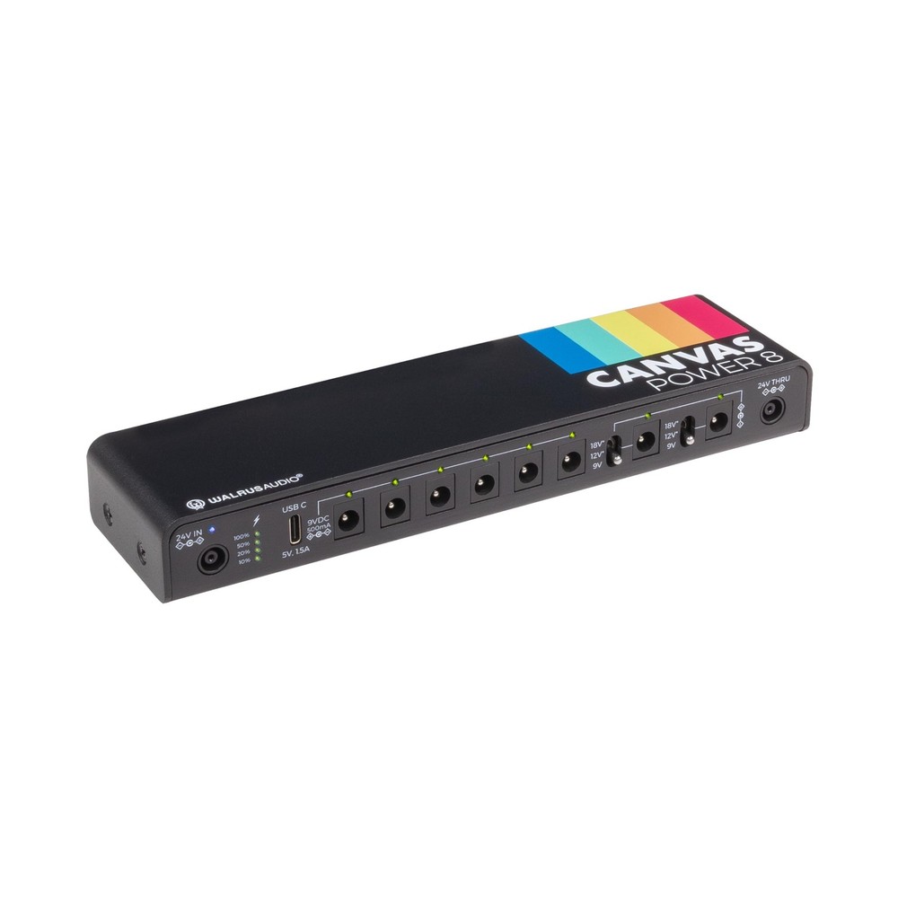 Walrus Audio Canvas Power 8 Link Linkable 8 Outlets