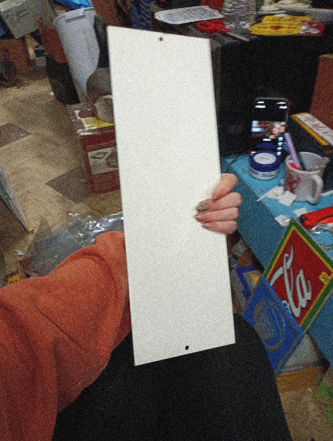 Porcelain Drink Big Chief Soda Water Sign