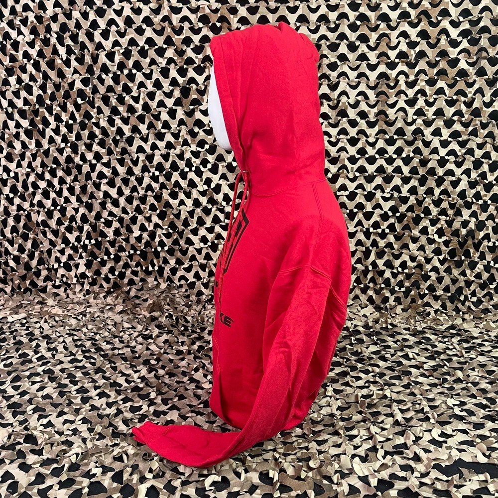 NEW First Strike Pull Over Hooded Sweatshirt - Red - X-Large