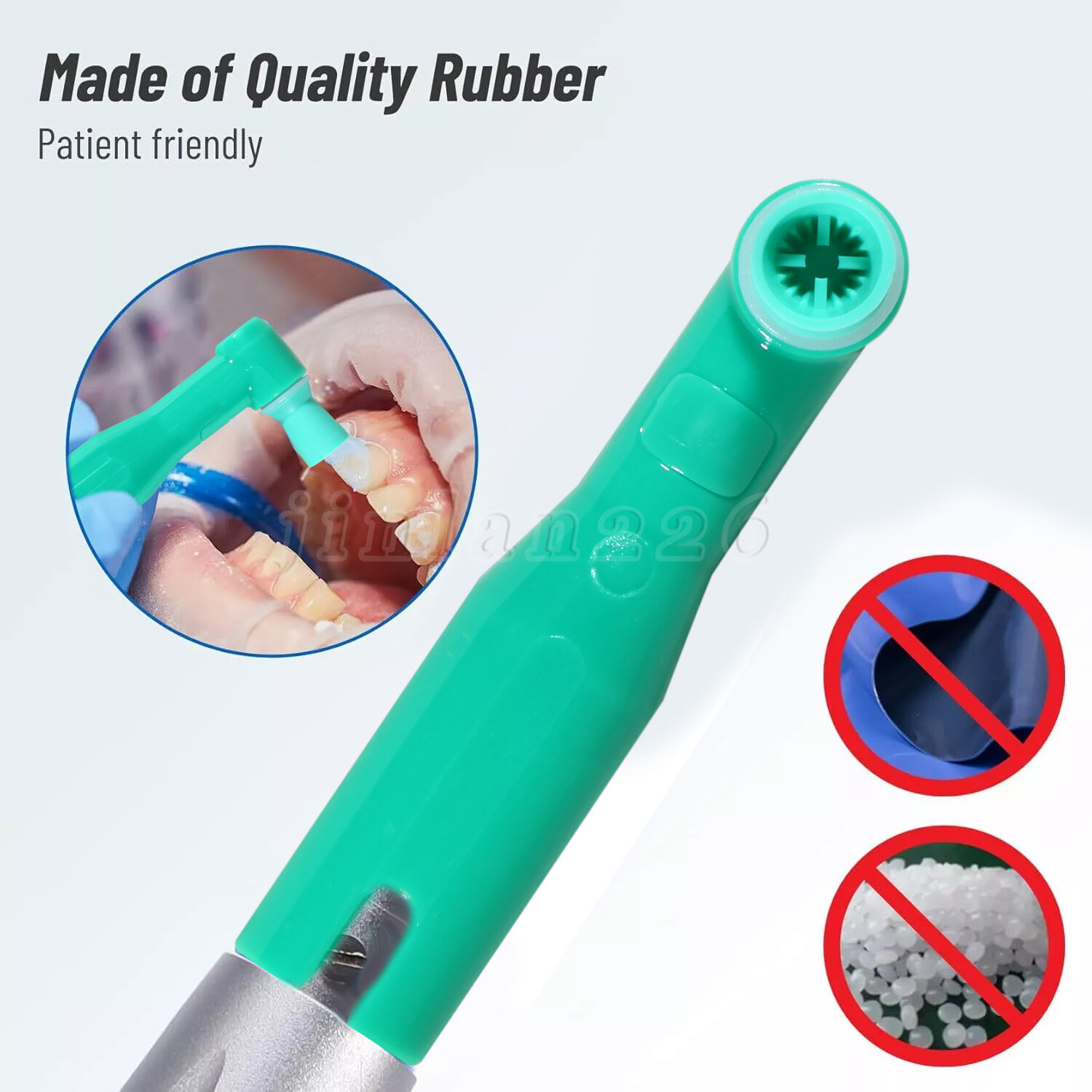 Dental Disposable Prophy Angles Regular Latex Free Right Angle 90° 100pcs