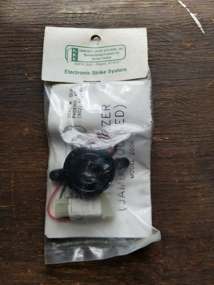 Hanchett Entry Systems Plug In Buzzer Jamb Mounted Model 2006