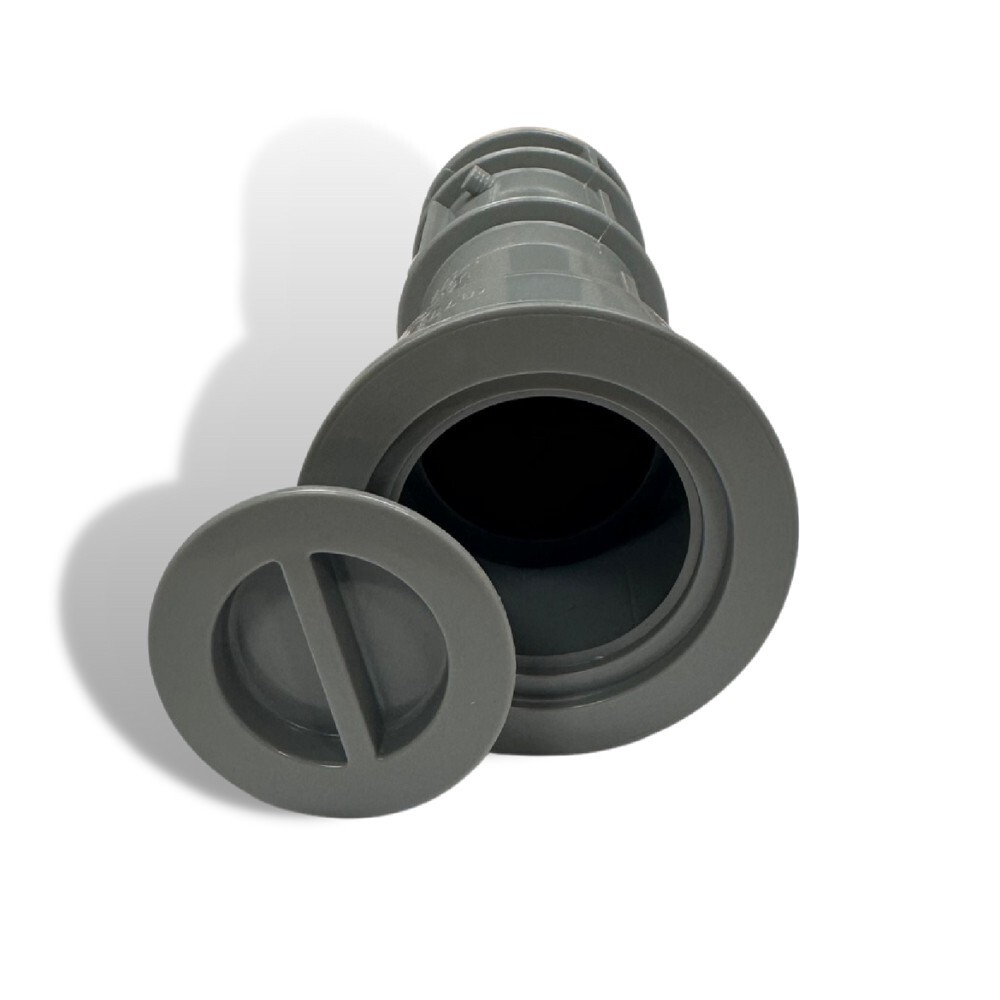 Aquastar US103 7.5" Umbrella Stands with Sleeve & Center Cap Light Gray (6 Pack)