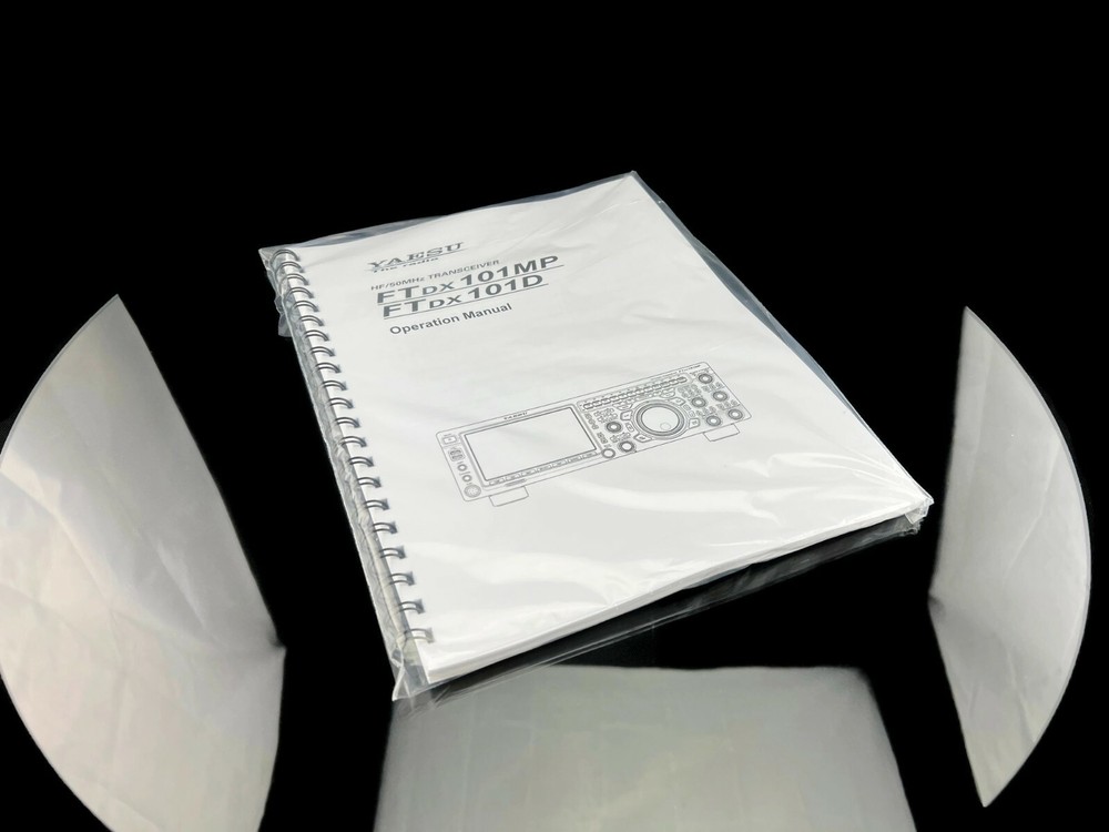 Yaesu FT DX 101MP 101D Instruction Manual Operating Guide Coil Bound