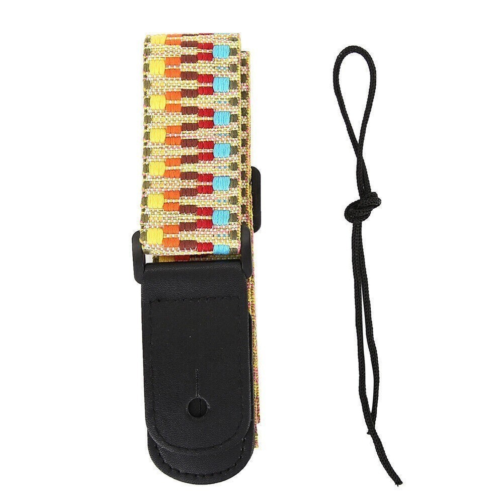 Exotic Rainbow Adjustable Ukulele 4 String Hawaii Guitar Shoulder Strap