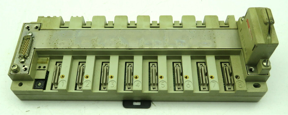 Siemens 6FC5111-0CA73-0AA1 PLC 8 Slot Chassis Backplane Rack Version C