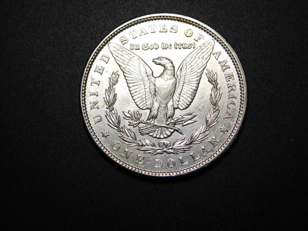 OLD SILVER US COINS 1890 MORGAN DOLLAR