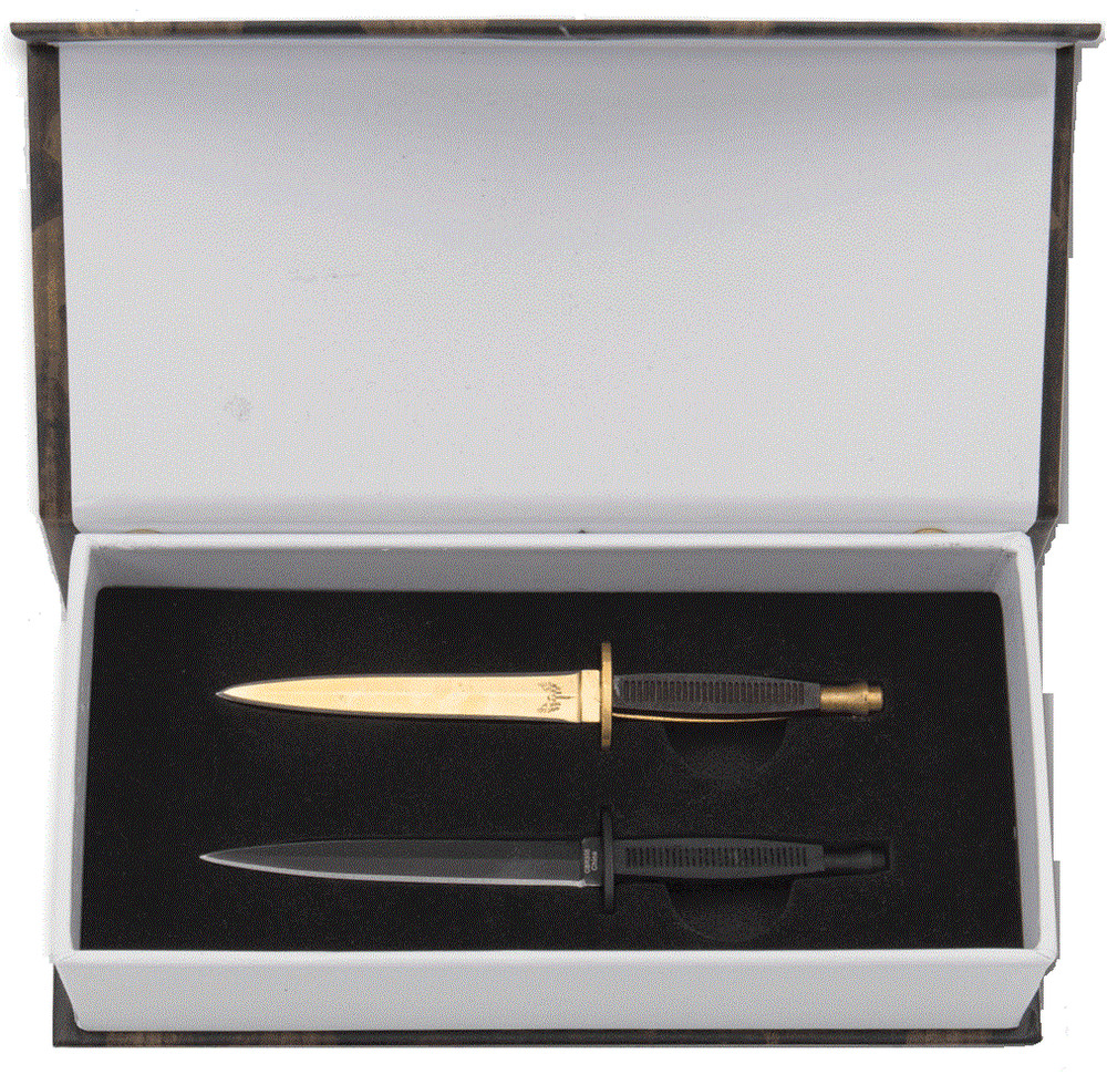 Combat Commando Dagger Knife Set Miniature Mini Free Shipping in USA