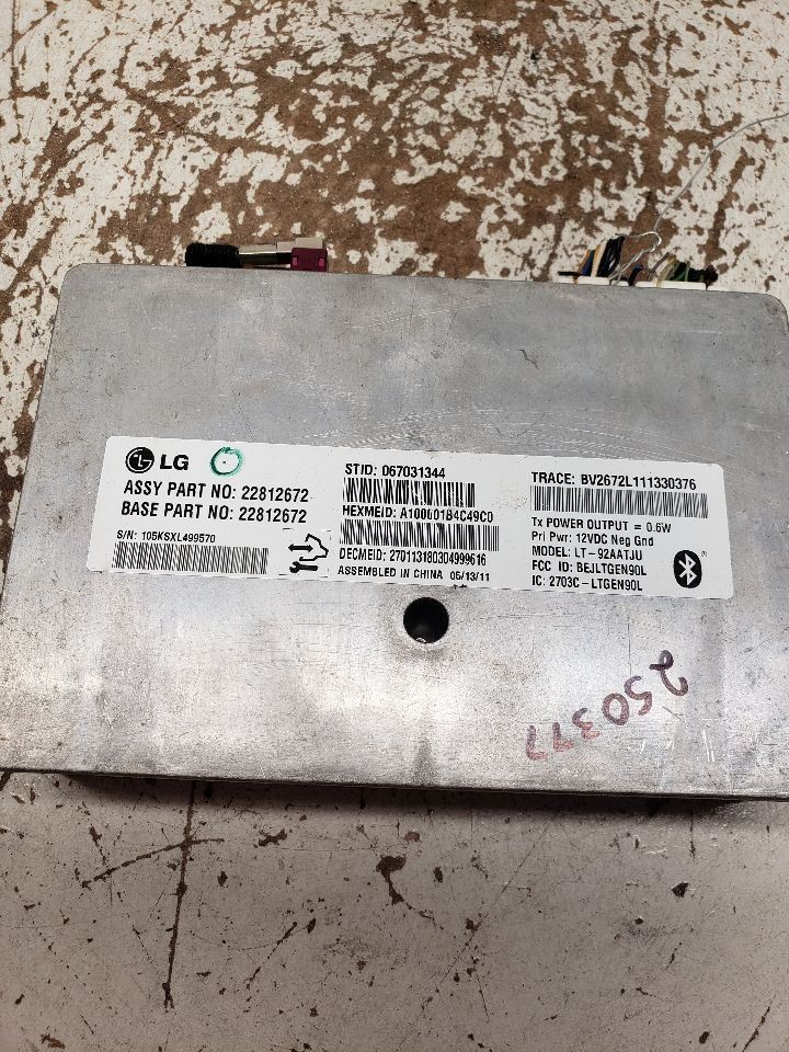 Engine ECM Communication Onstar UE1 Opt Upf Fits 2012 LACROSSE OEM