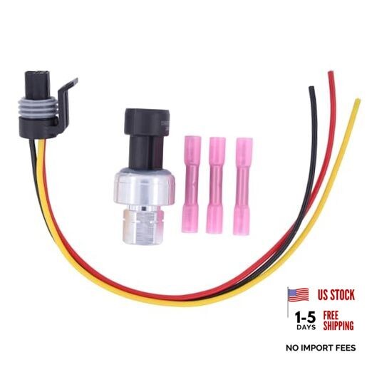 A/C High Pressure Sensor Switch with Connector for Chevy Avalanche Express